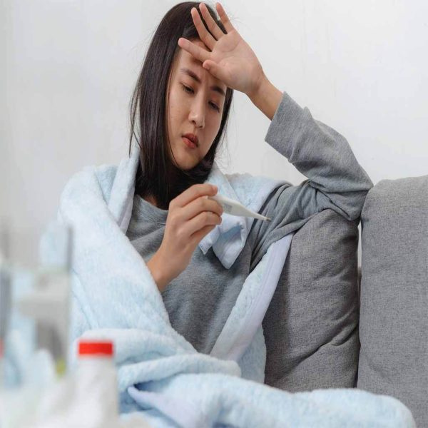 أعراض حمى التيفود
