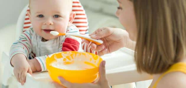 جدول تغذية الطفل الرضيع الى عمر السنة